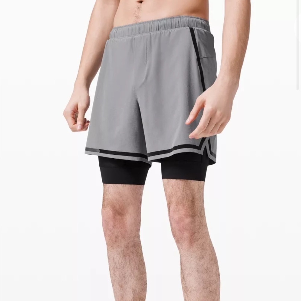 Lululemon Men’s Surge Short Bold Lines
